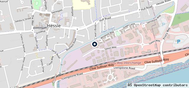 Map showing the location of Autologic Hessle Ltd