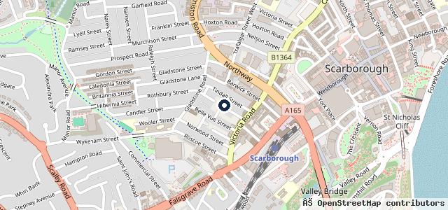 Map showing the location of Courtyard Car Centre