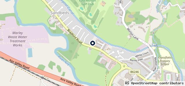 Map showing the location of Cura Upholstery