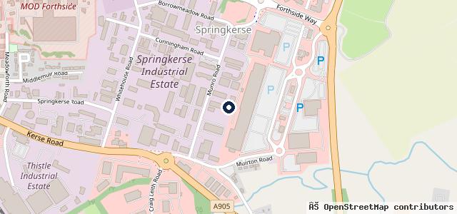 Map showing the location of D&G Autocare