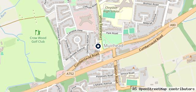 Map showing the location of D K Motors