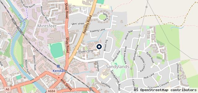 Map showing the location of David Cliffe Automotive