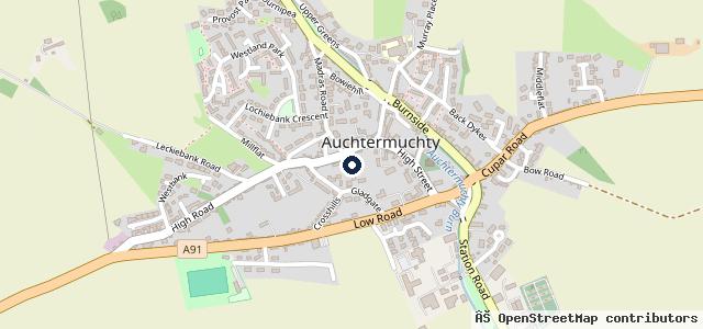 Map showing the location of Donald McKain Motor Engineer