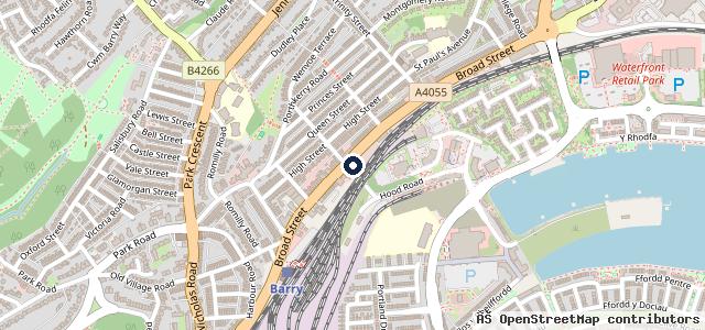 Map showing the location of Griff's Garage Ltd
