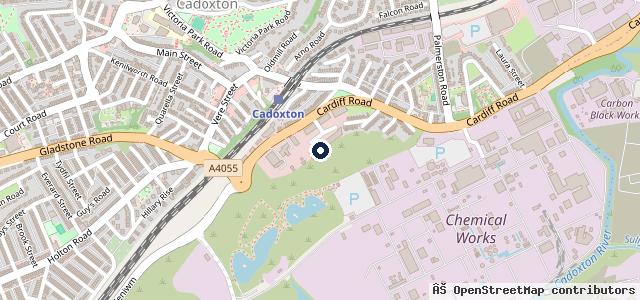 Map showing the location of Express Vehicle Services | Cardiff