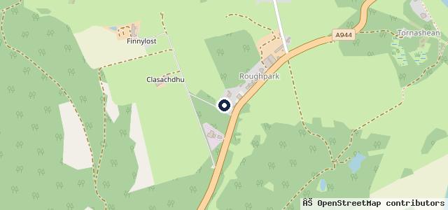 Map showing the location of Farm & Mechanical Services