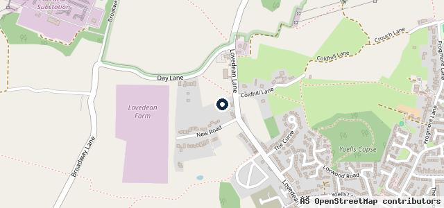 Map showing the location of B S P auto's
