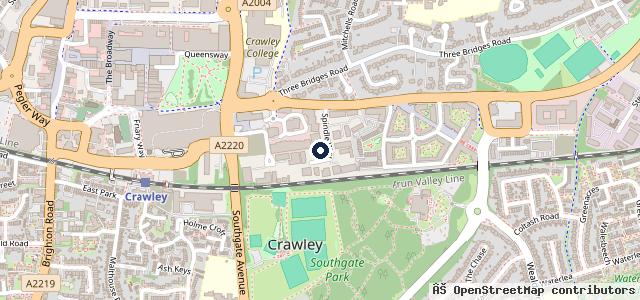 Map showing the location of Whitehall Garage