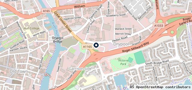 Map showing the location of Frank Barton Motors | Kingston upon Hull