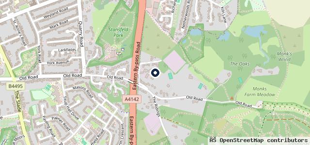 Map showing the location of Doug Drewett & Sons Ltd