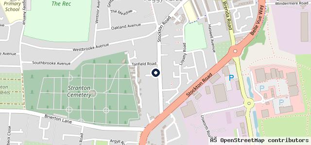 Map showing the location of Glenesk Garage