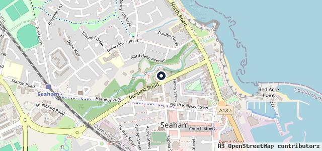 Map showing the location of Seaham Auto Services