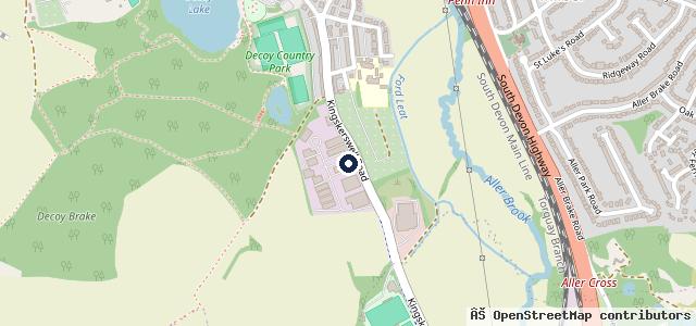 Map showing the location of Decoy Motors Services