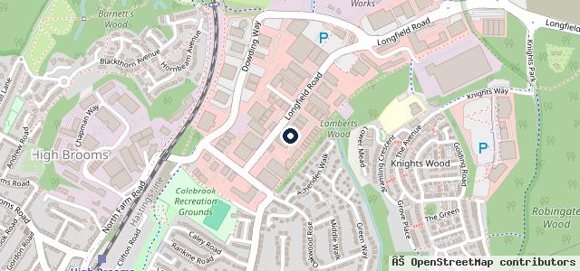 Map showing the location of H-Engineering