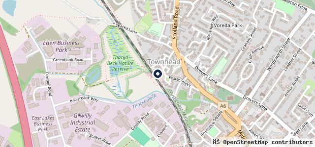 Map showing the location of HQ Auto & Leisure