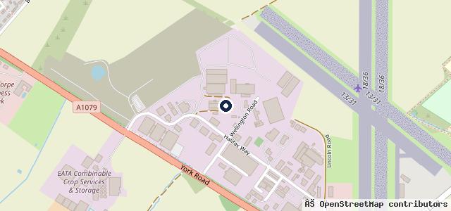 Map showing the location of Hartas Peter Motor Services