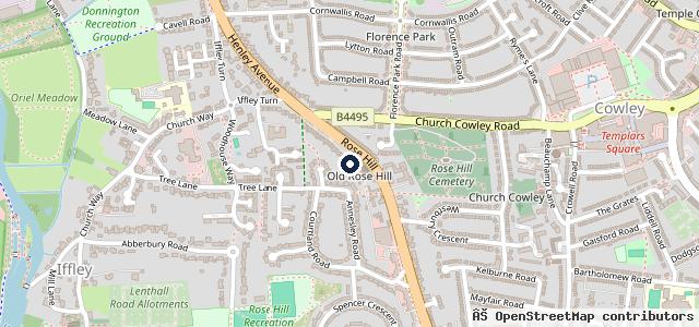 Map showing the location of Humphris Oxford Ltd