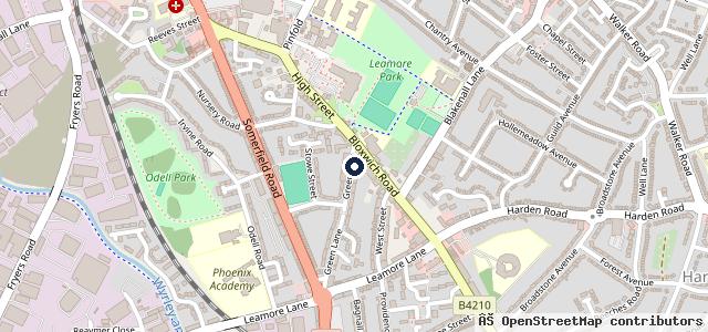 Map showing the location of I & S Auto Tech