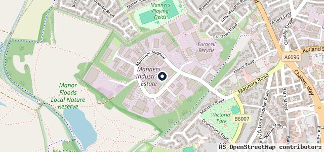 Map showing the location of Ilkeston Service & Repair Centre Castrol Service