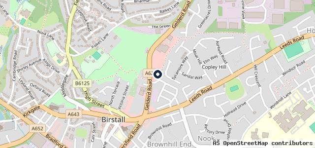 Map showing the location of Invisible Touch Bodyshop Ltd.