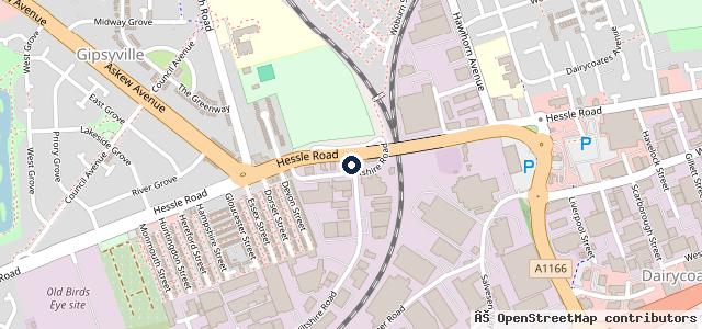Map showing the location of Japtech Hull Ltd