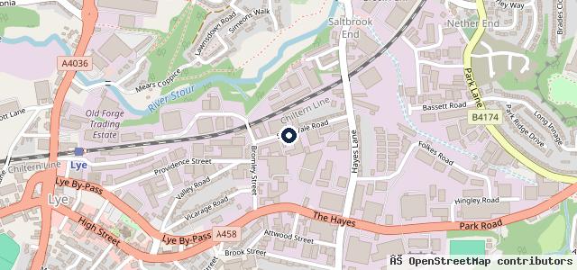 Map showing the location of JM auto's
