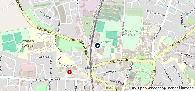 Map showing the location of Station Approach Industrial Estate