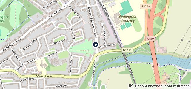 Map showing the location of Jtc Servicing