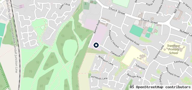 Map showing the location of K Butler Automotive
