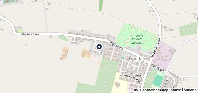Map showing the location of K D Autos