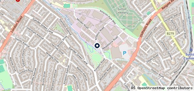 Map showing the location of Volks Autos