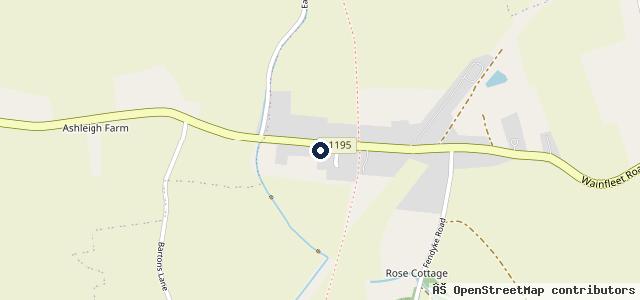 Map showing the location of Jam Auto Repairs