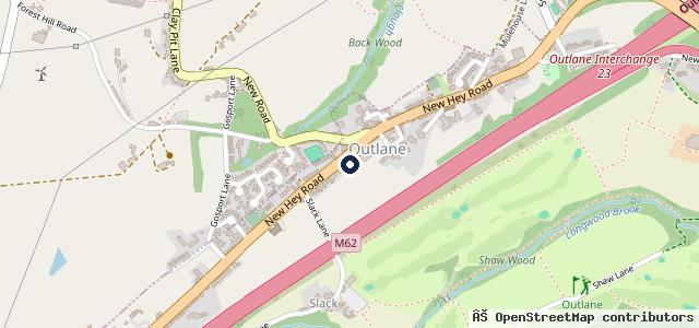 Map showing the location of Mac's Truck Sales Ltd