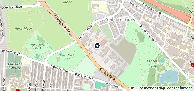 Map showing the location of Lloyd Newcastle BMW