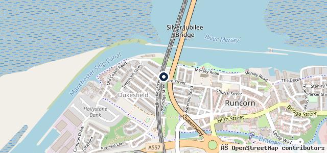 Map showing the location of Arch Motors | Runcorn