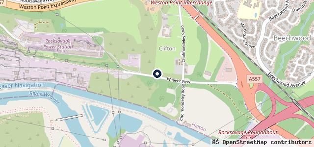 Map showing the location of Runcorn Motor Bodies