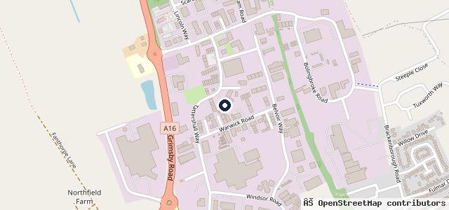 Map showing the location of Louth Volks World