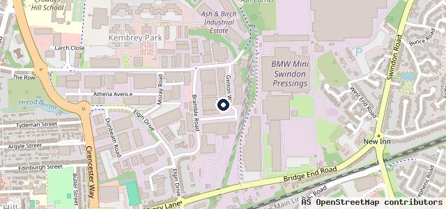Map showing the location of M & M Motors