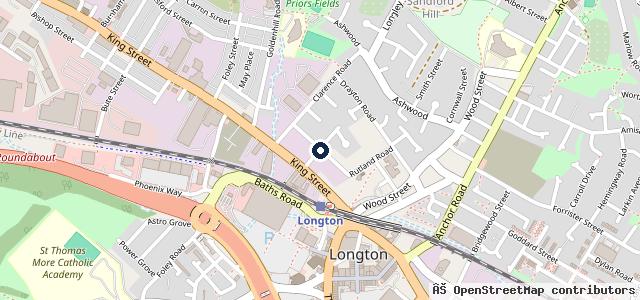 Map showing the location of M&M Group (Fix Auto Stoke on Trent)