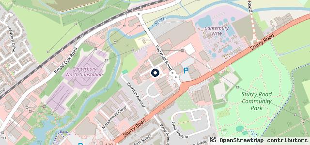 Map showing the location of Northgate MOT & Service Centre