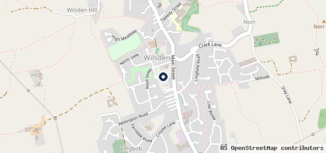 Map showing the location of Wilsden Autos Ltd