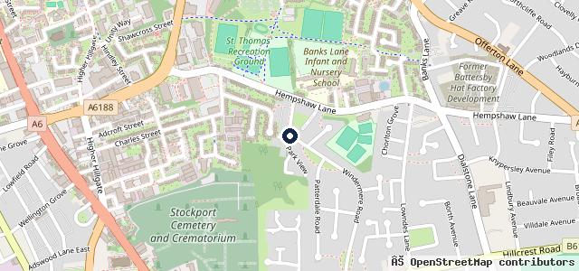 Map showing the location of Maitland Street Garage