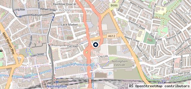 Map showing the location of The MOT Mann