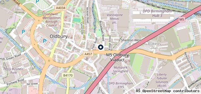 Map showing the location of Martek Motor Services Ltd