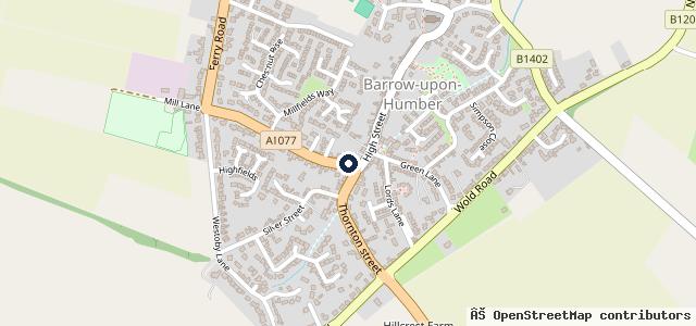 Map showing the location of Martyn Bell Motor Engineers Ltd