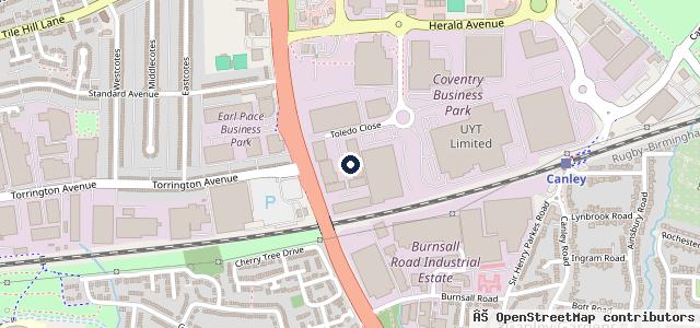 Map showing the location of Stellantis &You Citroen Coventry