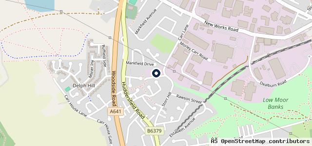 Map showing the location of MI Car Clinic