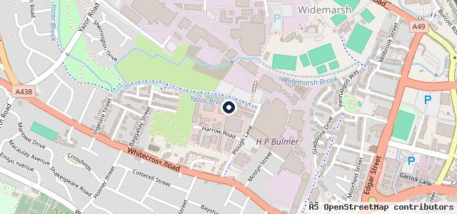 Map showing the location of Mike Watkins Service & Mot Centre