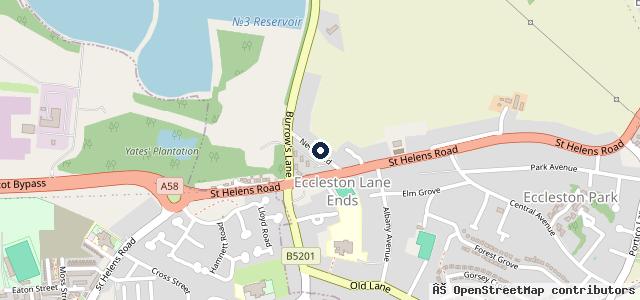Map showing the location of Mike Edwards Services Ltd