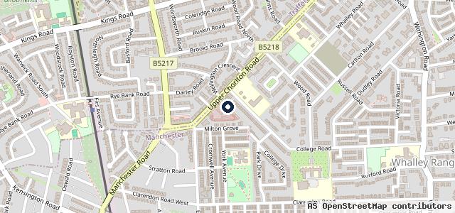 Map showing the location of Morris Minor Millennium Co